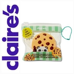 Panda Cookie Flavored Lip Gloss Pot